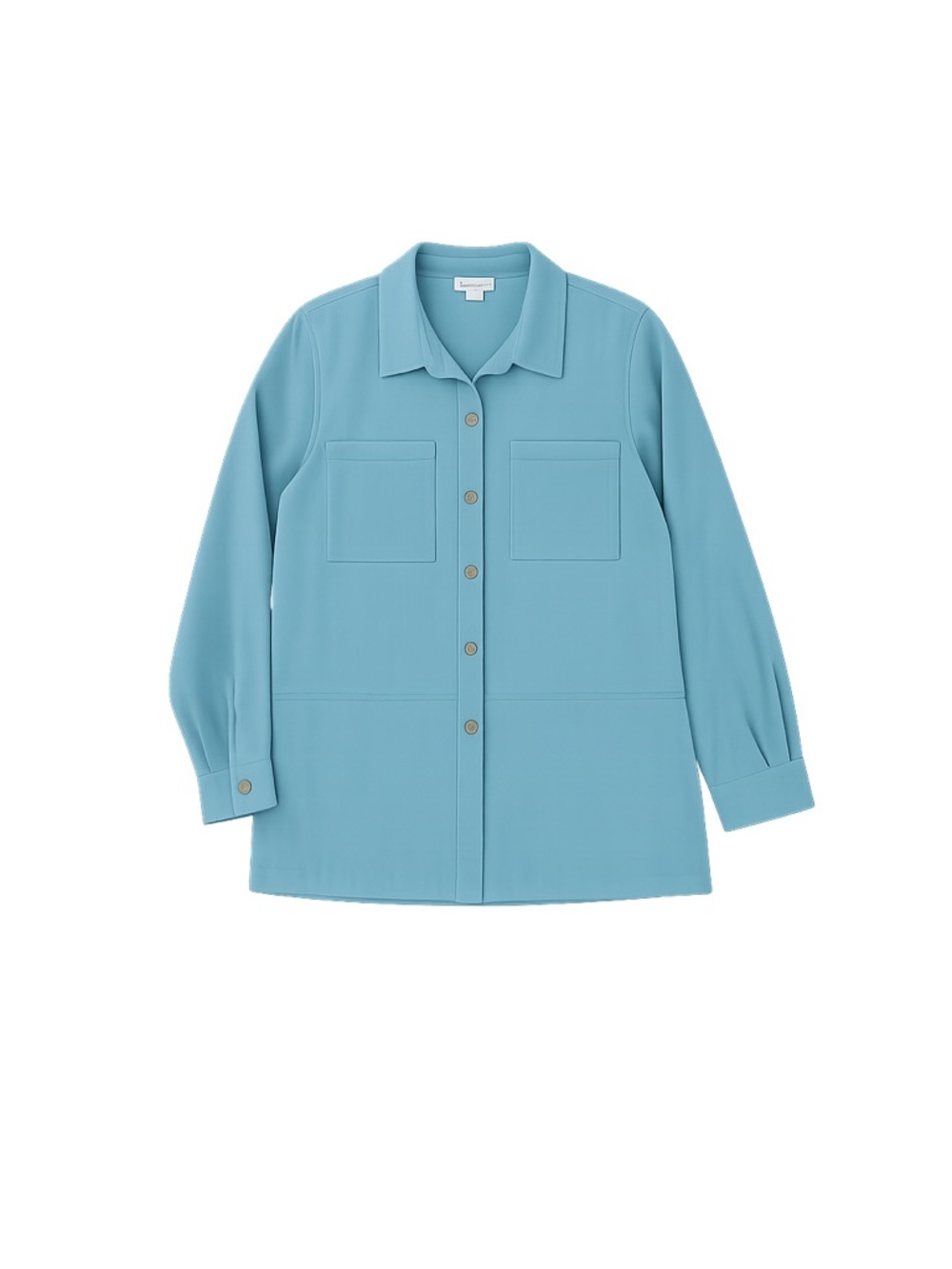 Women's Alfred Dunner Button-Up Shirt Size 10 Blue
116